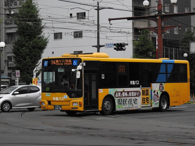 【鹿児島市営バス】1676号車