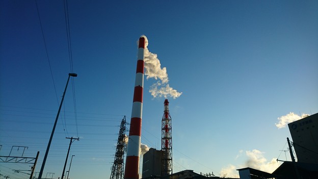 Photos: １１月２６日(金)の煙突