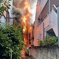 Photos: 近所の火災