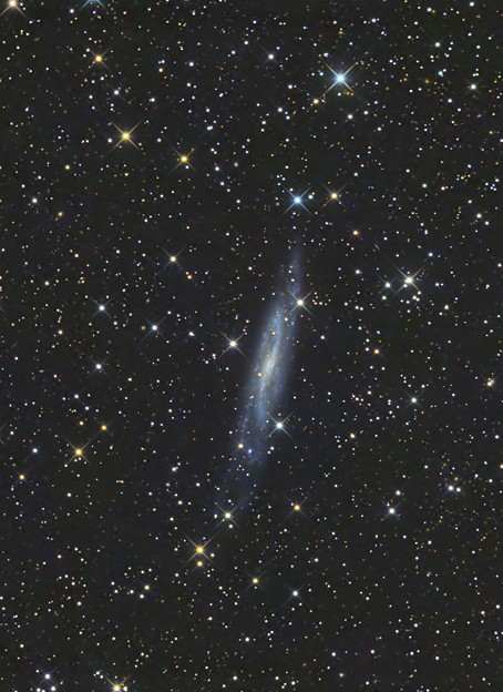 アンドロメダ座の棒渦巻銀河NGC7640