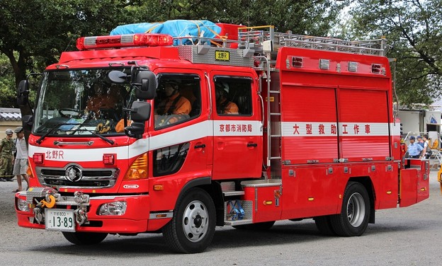 京都市消防局　lll型救助工作車