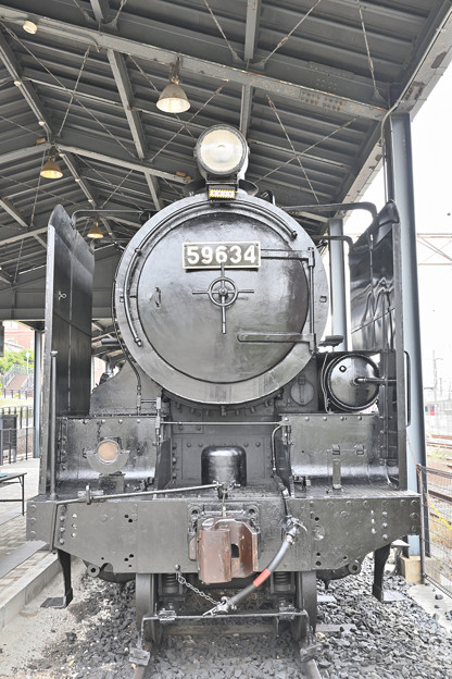 国鉄9600型蒸気機関車 正面