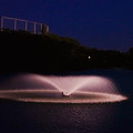 Photos: 210818_37Y_夕闇の競技場と噴水・RX10M3(等々力緑地) (46)