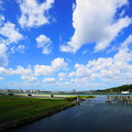 Photos: 211004_07A_秋空と橋梁・S1018(多摩川) (1)