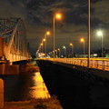 Photos: 211123_01H_明け方の橋・RX10M3(多摩川大橋) (2)