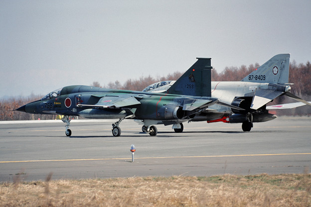 Photos: F-1 8259 3sq+F-4EJ CTS 1990