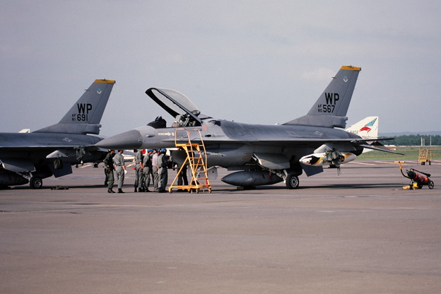 F-16A 80-0567 WP 80TFS CTS 1983.08 (1)