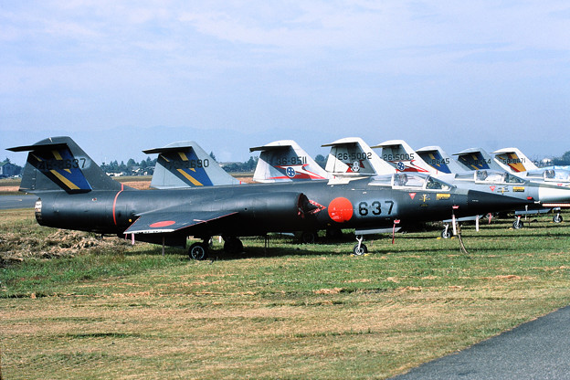 F-104J/DJ 岐阜基地Stockyard 1982.10