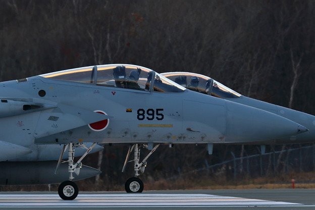 F-15J 203sq 午後の訓練へ