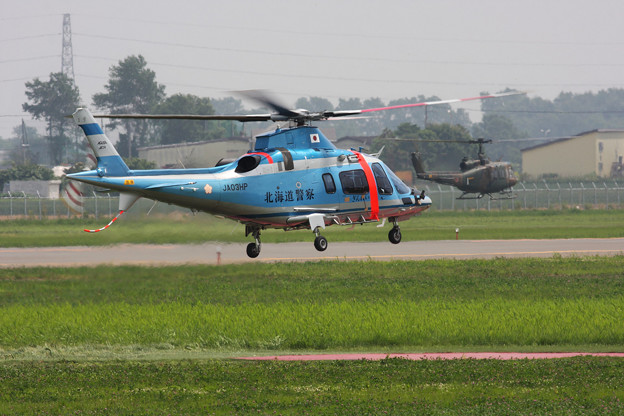 Agusta A109E JA03HPぎんれい1号 道警 2012.07