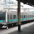 E233-2000 on Joban Line slow track [LD]