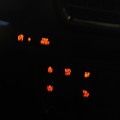 Photos: Nissan Leaf instrumental panel (night)