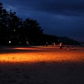 天橋立・砂浜ライトアップ（２）