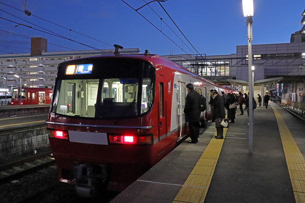 名鉄1200系＠犬山駅