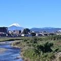Photos: 浅川からの富士山