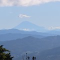 富幕山今朝の山頂休憩舎展望デッキから