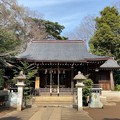 志村城（城山熊野神社。板橋区）拝殿