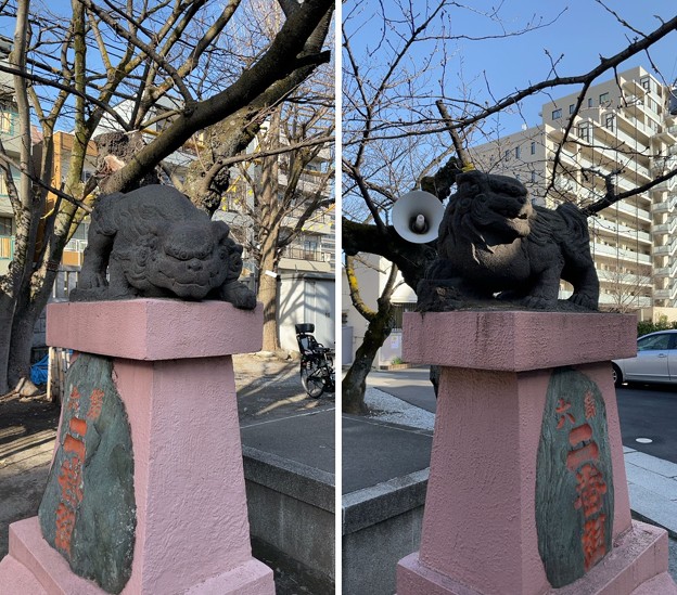洲崎神社（江東区）狛犬