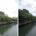 Photos: 大横川 菊川橋より南（江東区）左、東詰南側 牧野豊前守下屋敷跡