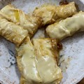 湯葉餃子――オリーブオイル・チーズ
