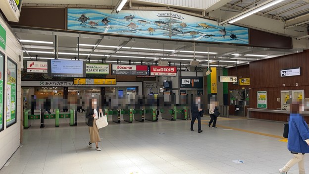 JR藤沢駅改札内（神奈川駅）