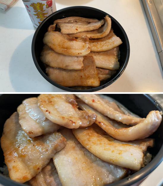 福島 エゴマ豚――焼肉丼2