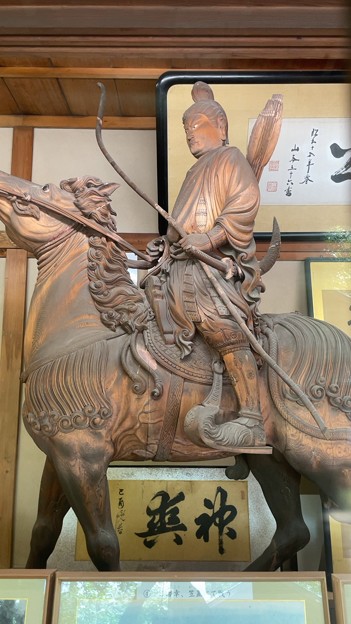 鎌倉宮（神奈川県）護良親王像