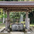甘縄神明神社（鎌倉市）手水舎