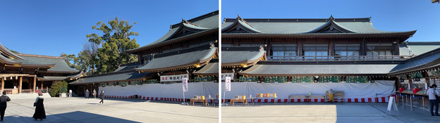 寒川神社（神奈川県高座郡）東回廊