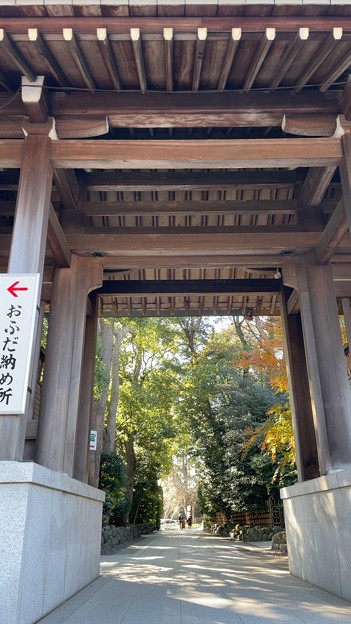 Photos: 寒川神社（神奈川県高座郡）南門