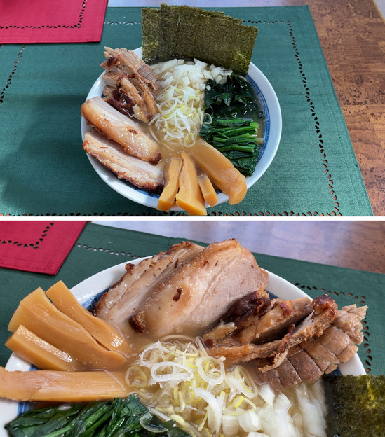Photos: 九州魚介だしラーメン食べ比べセット――3あご出汁