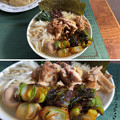 Photos: 九州魚介だしラーメン食べ比べセット――6かつお出汁 + 深谷葱