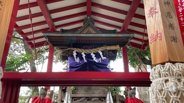 花園神社（新宿5丁目）威徳稲荷大明神