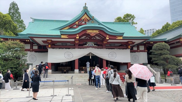 Photos: 山王日枝神社（永田町2丁目）社殿