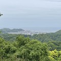 六国見山（鎌倉市）富士塚 展望台より