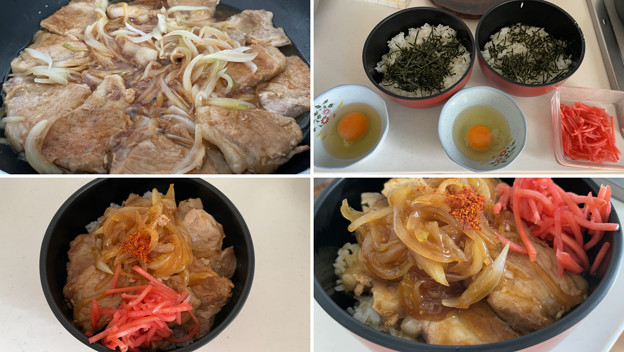 熊本 りんどうポーク――焼肉豚丼 (2)