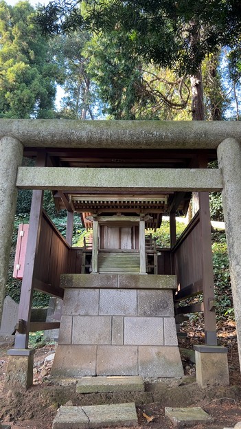 朝比奈熊野神社（横浜市）本殿脇小祠