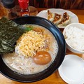 Photos: 特製ひばり麺 チーズ入り  餃子 ライス
