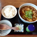 Photos: 増田屋  カレー南そば 半飯
