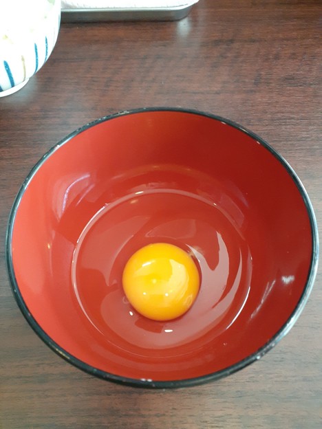 スタンプ３個 生卵無料