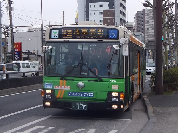 Photos: #9372 都営バスZ-N345 2013-1-28