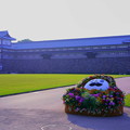 金沢城公園　「ひゃくまんさん」　ダリアの花人形