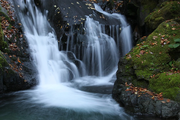 Photos: 龍双ヶ滝の横の小さな滝