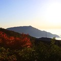 立山　弥陀ヶ原から雲海と紅葉