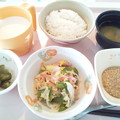 Photos: ９月２４日朝食(ハムと野菜のソテー) #病院食