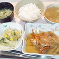 Photos: １０月１８日夕食(鮭の焼き南蛮漬け) #病院食
