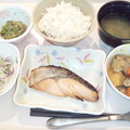 Photos: １２月６日夕食(鮭のみりん漬焼き) #病院食
