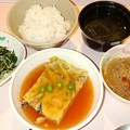 Photos: １１月９日夕食(えび玉) #病院食