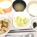 Photos: １２月２９日朝食(ちくわの炒め煮) #病院食