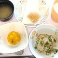 Photos: １月２１日朝食(ブロッコリーとツナの香り炒め) #病院食
